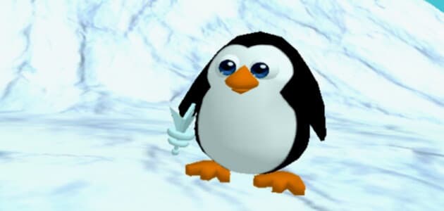 La carrera del pingüino en 3D
