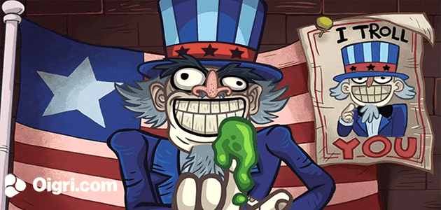La búsqueda de la cara del troll - Estados Unidos 1