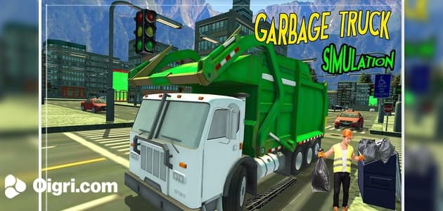 Camión de la basura Sim 2020