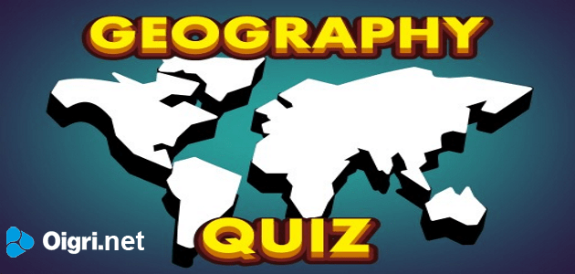 Cuestionario de geografía